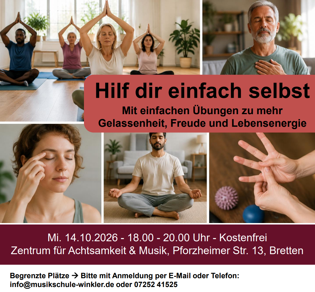 Flyer Hilf dir selbst