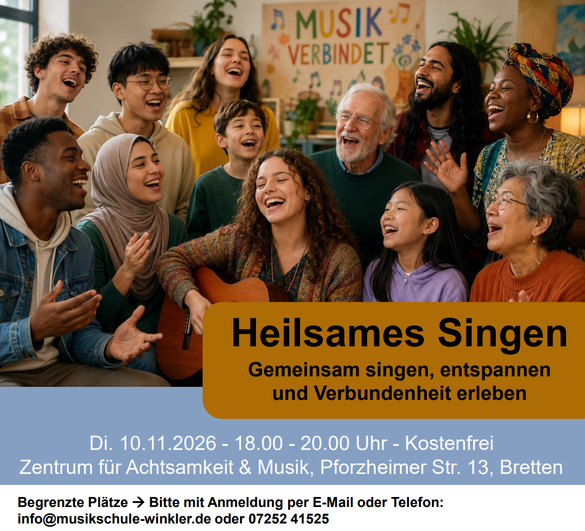 Flyer Heilsames Singen