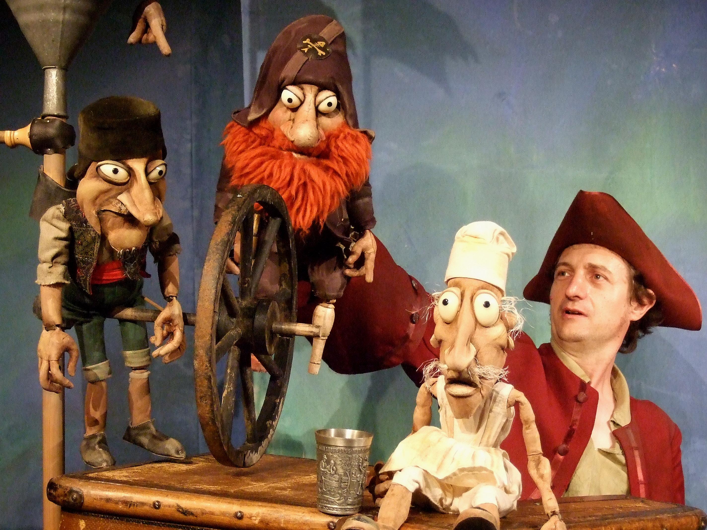 Käpten Knitterbart, Kindertheater ab 4 Jahren