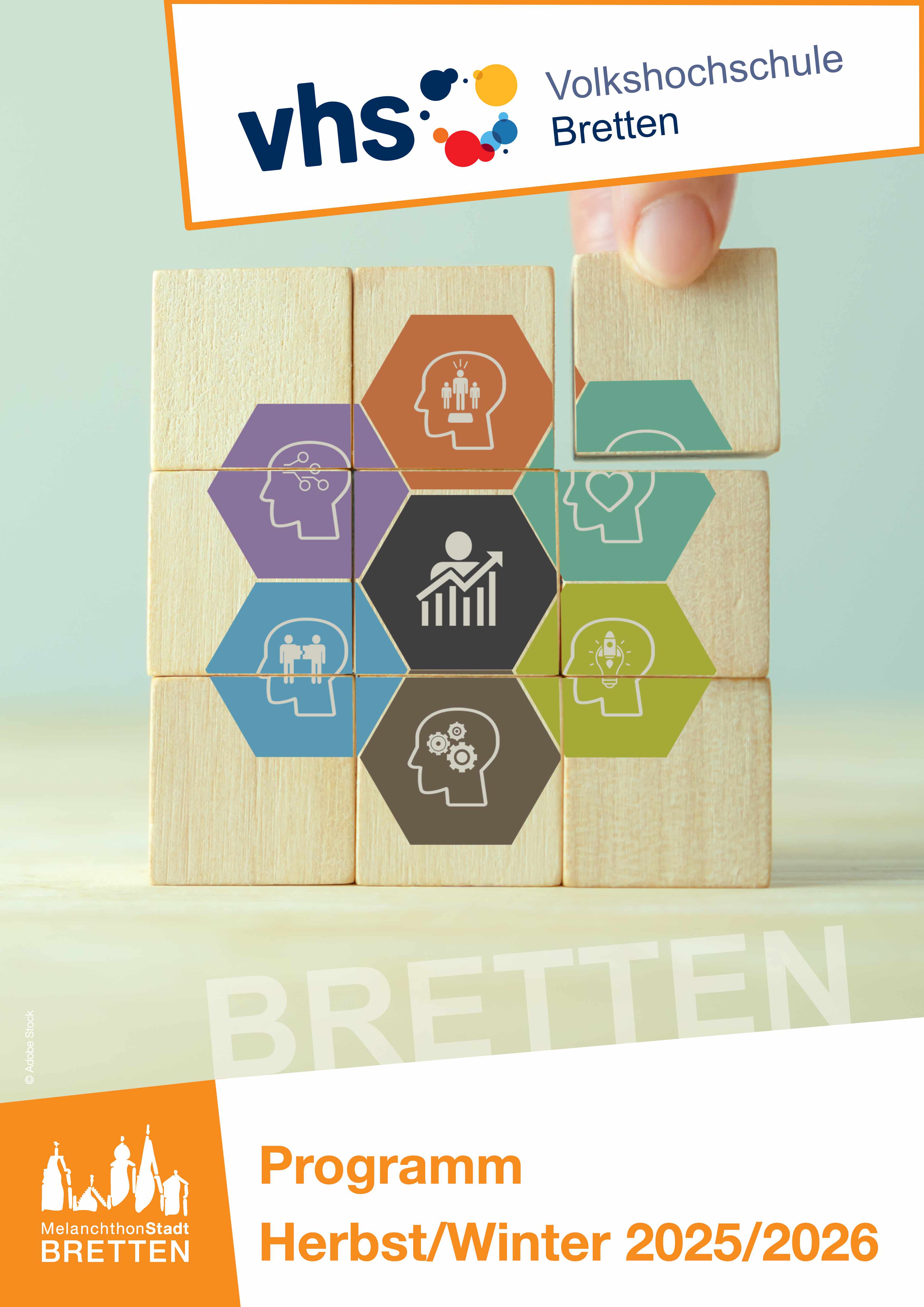 Puzzleteile werden zusammengesetzt