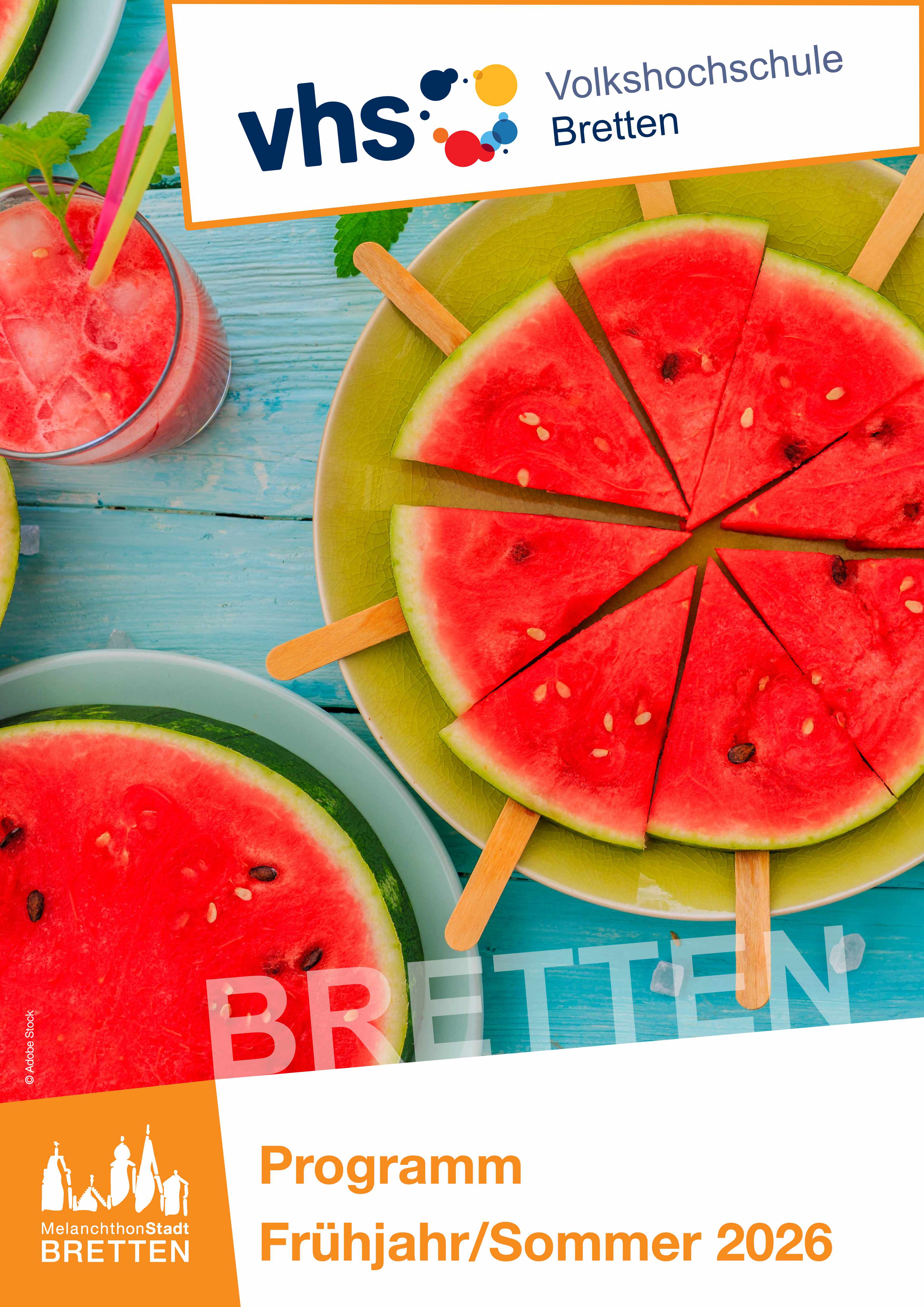 Wassermelonenstücke