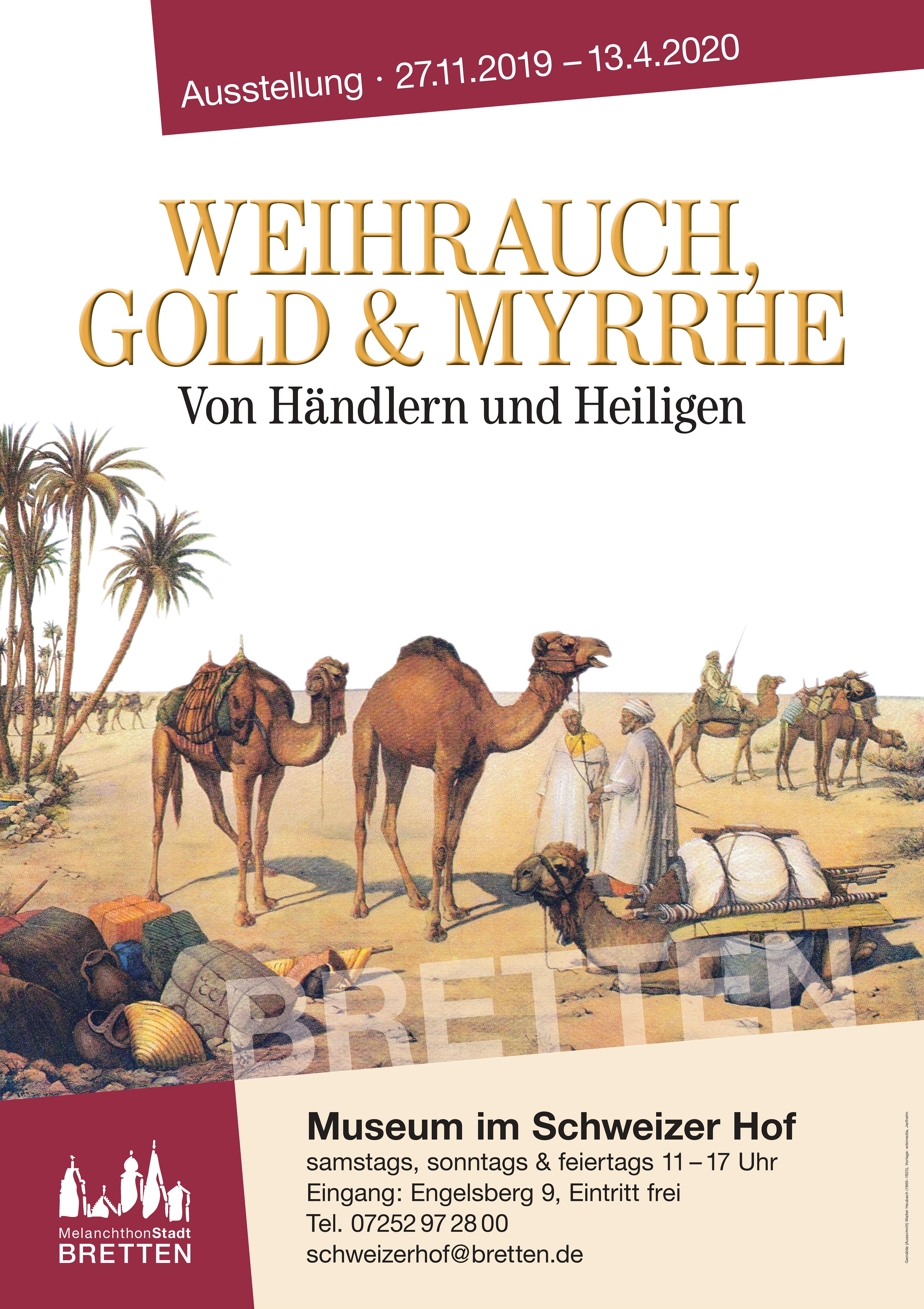 Weihrauch, Gold und Myrrhe: Von Händlern und Heiligen Weihrauch, Gold und Myrrhe: Von Händlern und Heiligen