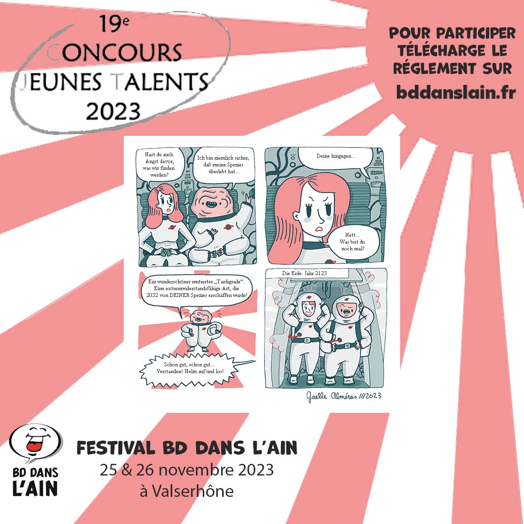 Comicwettbewerb 2023 in Bellegarde