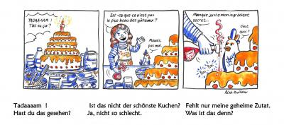 Weiterzuführender Comic für den Comicwettbewerb 2024