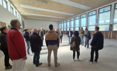 Begehung der Jahnhalle