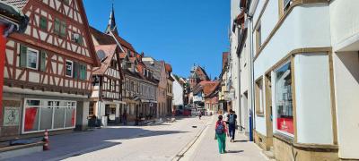 Umgestaltete Pforzheimer Straße