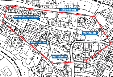 Altstadtplan Abbrennverbot Feuerwerkskörper