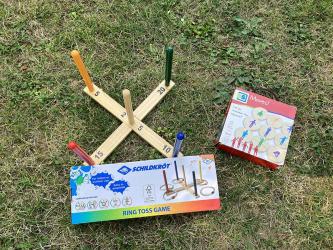Spiele aus der Sportbox im Stadtpark