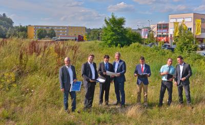 Firma Südbau baut neues Dienstleistungszentrum