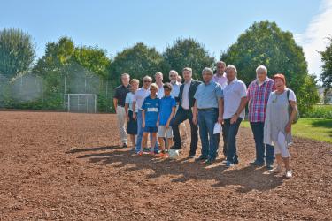 Neuer Bolzplatz in Diedelsheim