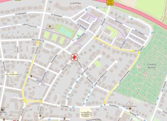 Vollsperrung Kreuzung Gartenstr./ Hans-Sachs-Str./ Kurpfalzstr.