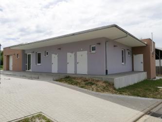 Neues Sanitär- und Umkleidegebäude beim Kunstrasenplatz in Diedelsheim