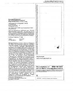 Irreführendes Fax