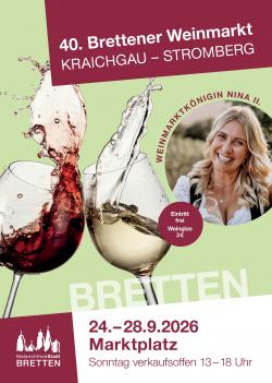 Plakat Weinmarkt