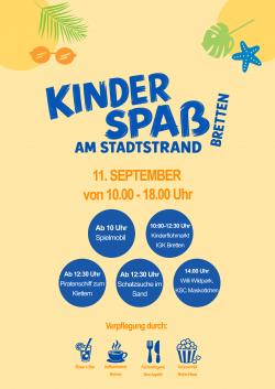 Plakat Kinderspaß Plakat Kinderspaß