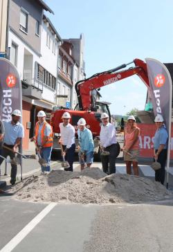 Spatenstich Pforzheimer Straße