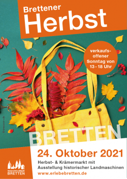 Flyer Brettener Herbst