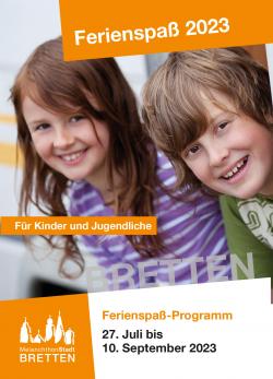 Flyer Ferienspaß 2023