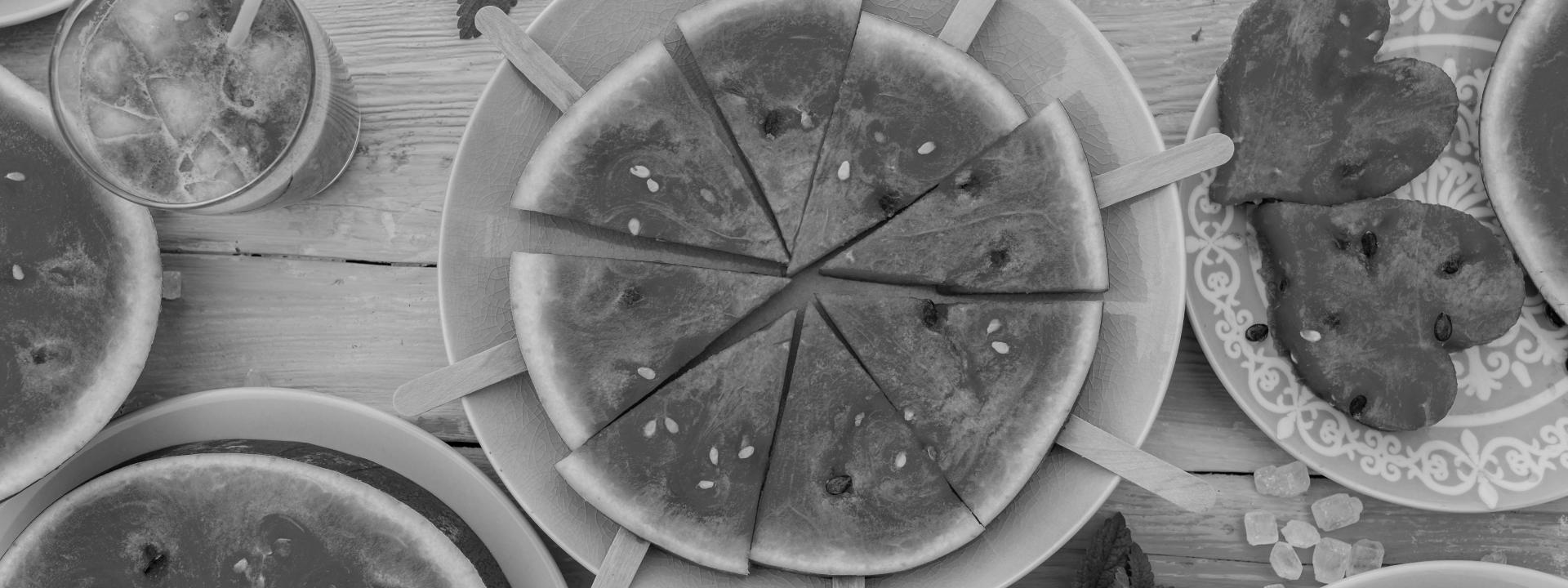 Waasermelonenstücke