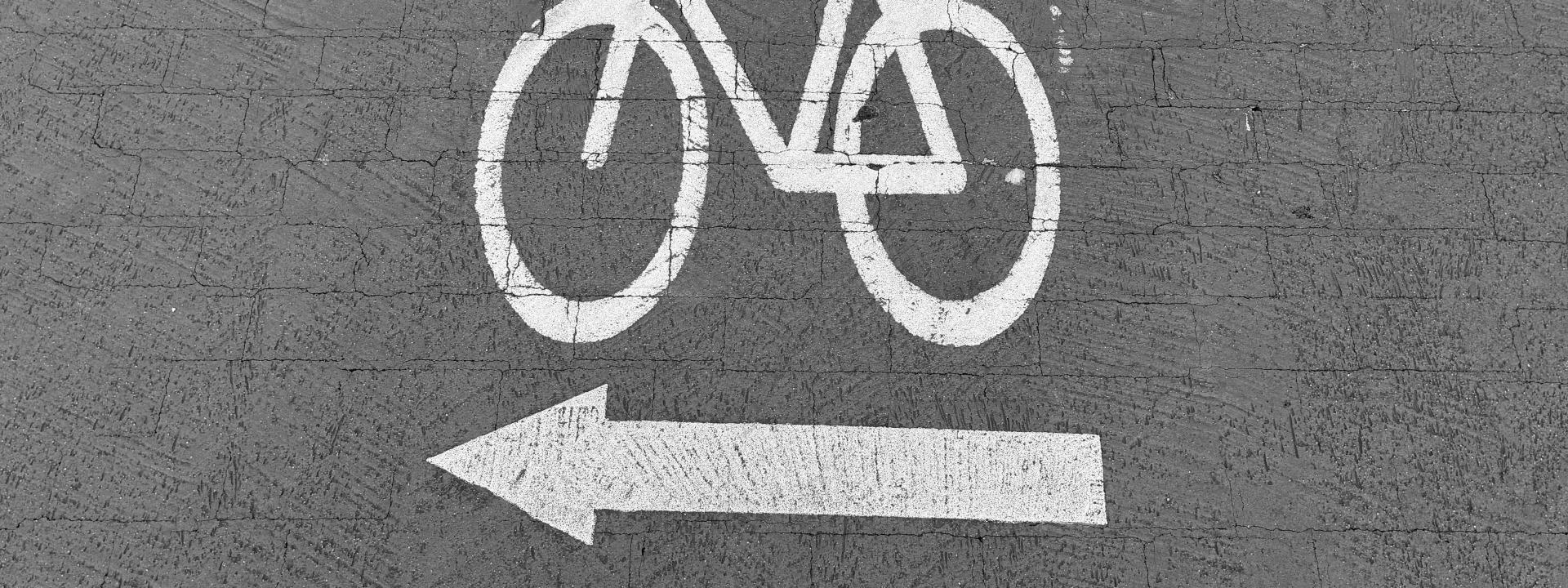 Fahrrad Pfeile