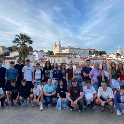 Jugendreise der Stadt Bretten nach Portugal und in die Partnerstadt Condeixa-a-Nova (Foto: Christoph Hellmuth) Jugendreise 2025 nach Portugal