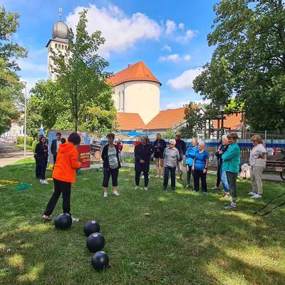 Sportbox-Einweihung