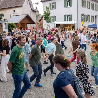 Tanzen in der Innenstadt beim STADTSOMMER
